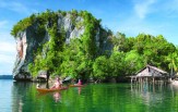 Raja Ampat od severu až k ostrovu Wayang 